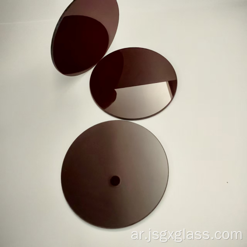 الأشعة تحت الحمراء الحرارية تمرير طويل مرشح بصري زجاجي HB650